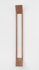 Richard Nonas "Untitled", c. 1970s Wood 79-1/2 x 9 x 9-1/2 inches