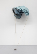 Kennedy Yanko, "Pleasure Page", 2021, paint skin, metal, painted wire, 73 by 31 by 29 inches.