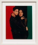 This is an image of an artwork by Lyle Ashton Harris made in 1994 titled "Alex + Lyle".