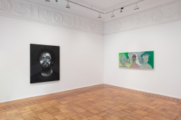 This is an installation view of the exhibition titled, Portraits.