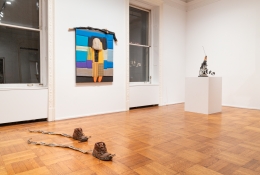 Installation view of the exhibition "Empty Legs" organized by Jacob Billiar