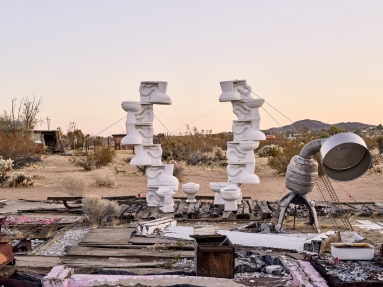 Noah Purifoy in the Los Angeles Times