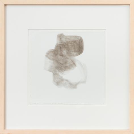 This is an image of a silverpoint drawing on paper by Rebecca Purdum made in 1993 titled #65.