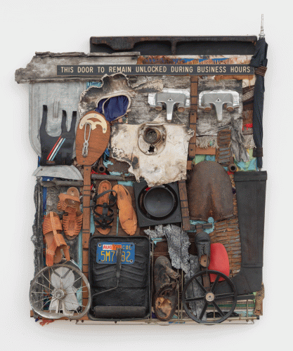 Noah Purifoy "Access" featured in review by Jason Farago for The New York Times
